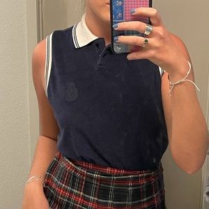 Sweater vest collared vintage